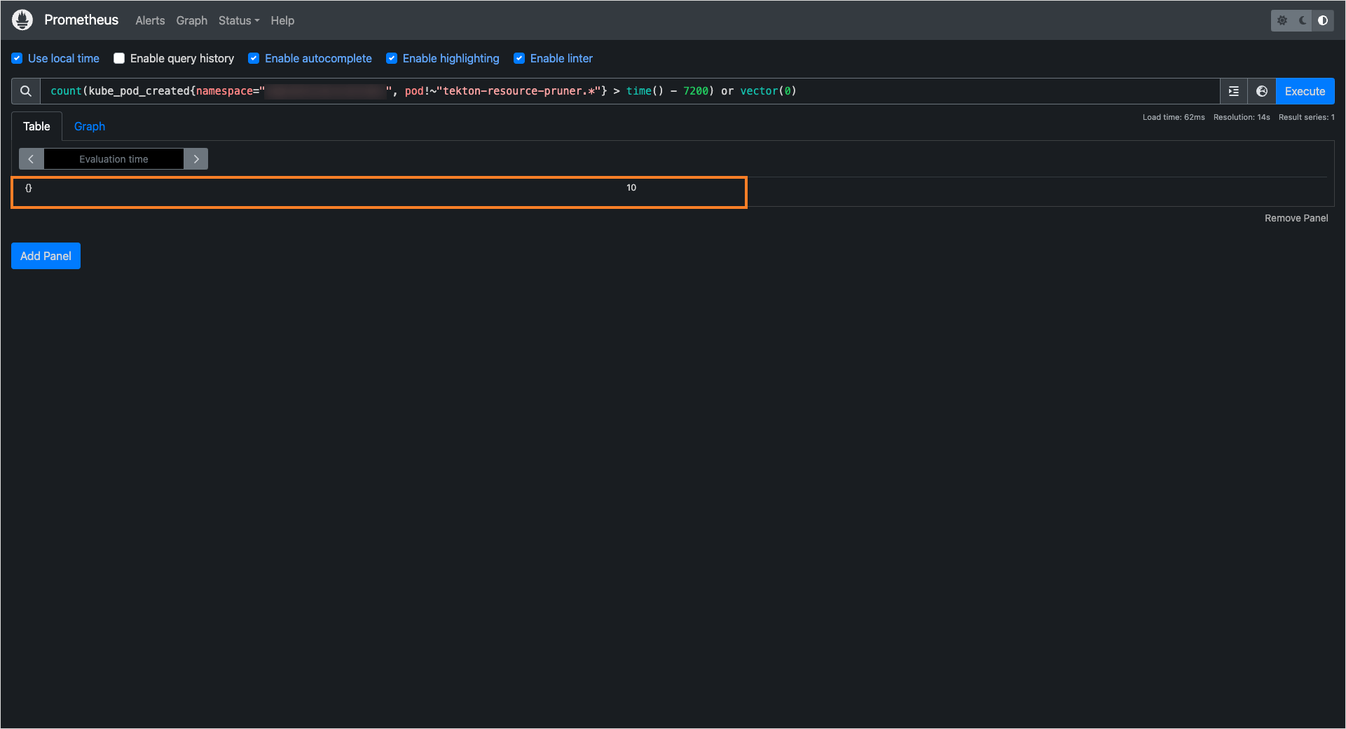 Get the number of new nodes